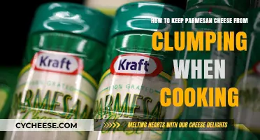 Keep Parmesan Cheese Clump-Free: Tips and Tricks