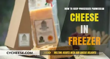Freezing Processed Parmesan Cheese: Storage Tips and Tricks