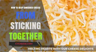 Prevent Clumping: Easy Tips to Keep Shredded Cheese Fresh and Separated