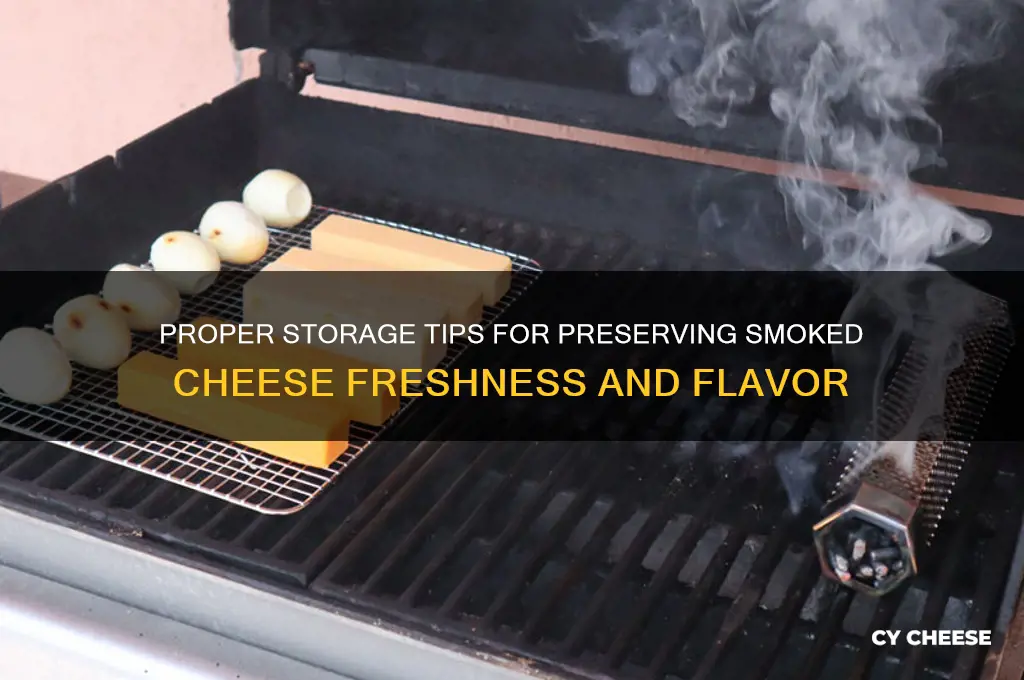 how to keep smoked cheese
