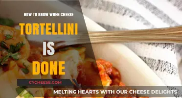 Perfectly Cooked Cheese Tortellini: Signs It's Ready to Serve