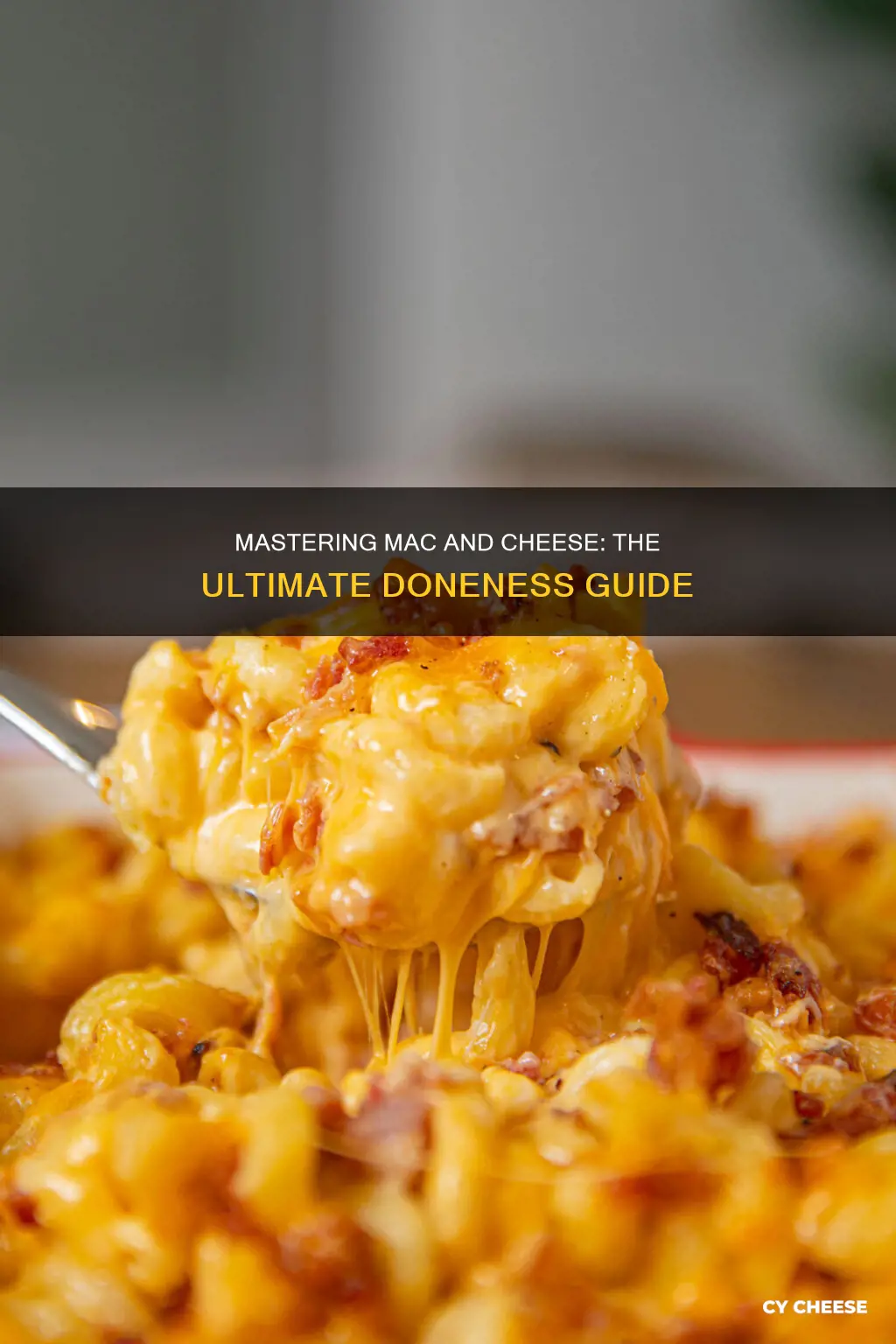 how to know when macaroni and cheese is done