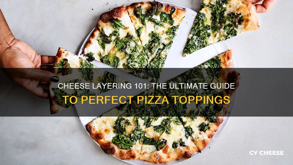 how to layer cheese on pizza