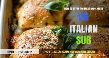 Mastering the Art of Layering Meat and Cheese in Italian Subs