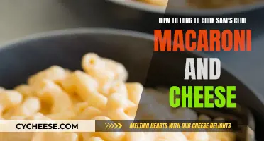 Mac & Cheese: Sam's Club Cooking Time Perfected