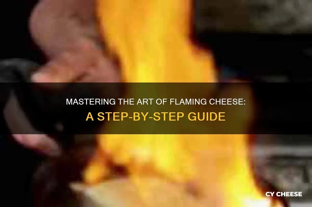 how to maje cheese flame