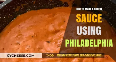 Cheese Sauce Made Easy: Philly Style