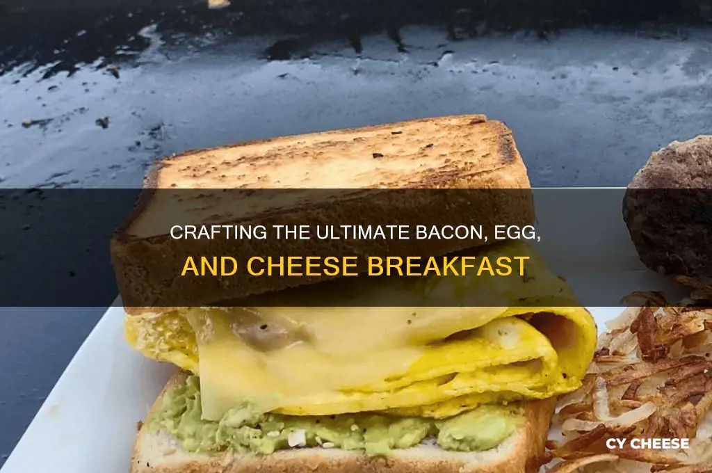 how to make a good bacon egg and cheese