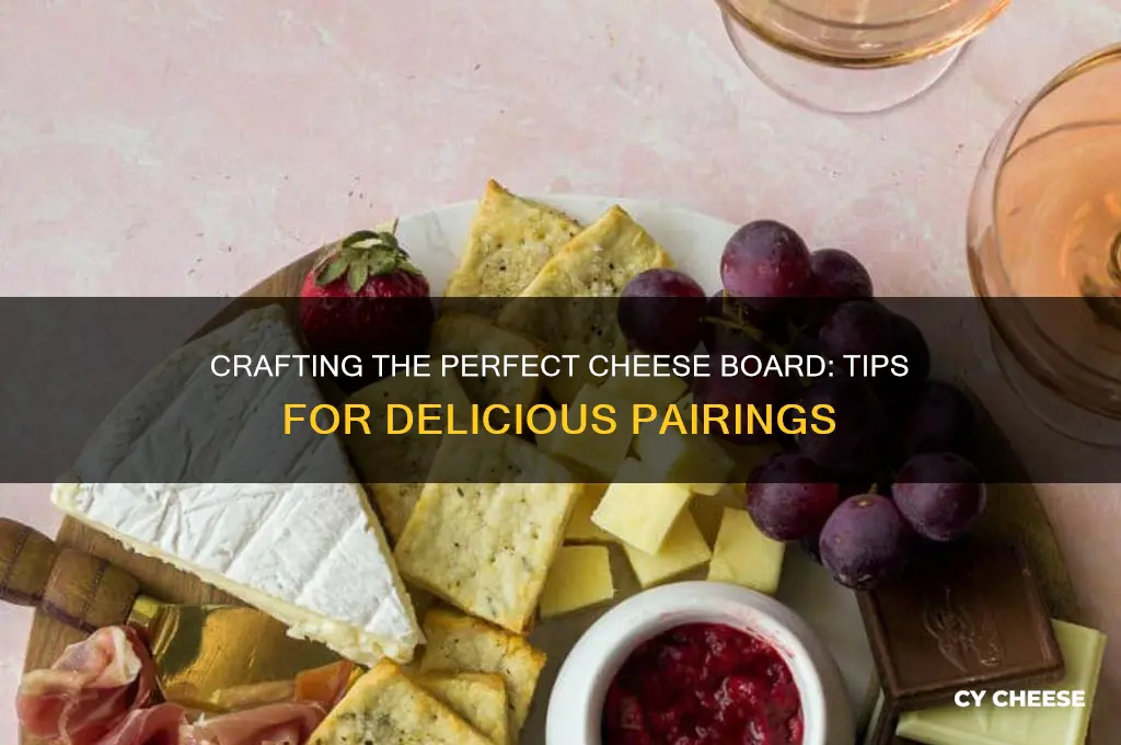 how to make a good cheese board
