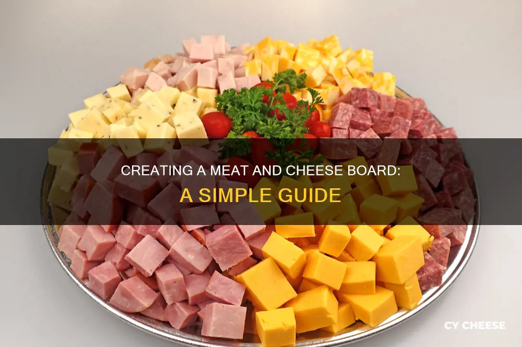 how to make a good meat and cheese board