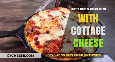 Easy Baked Spaghetti Recipe with Creamy Cottage Cheese Twist