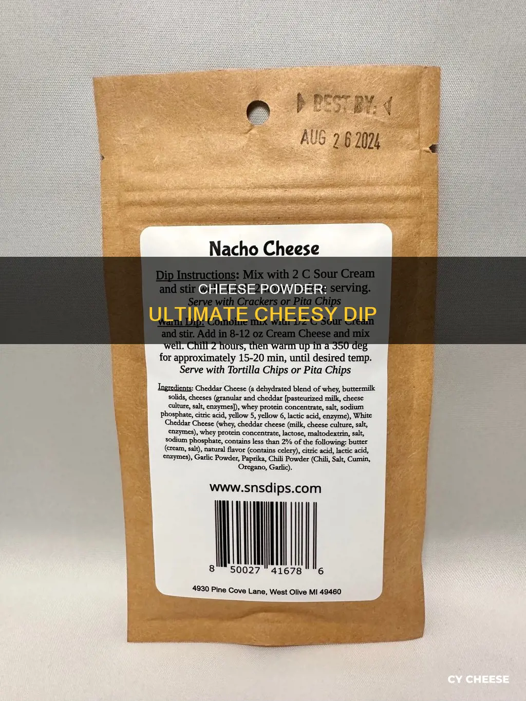 how to make cheese dip using cheese powder