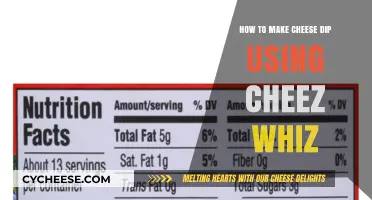 Cheez Whiz Dip: Quick, Easy, Cheesy!