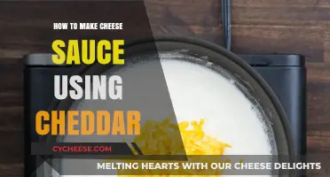 Creating Cheddar Cheese Sauce: A Quick Guide