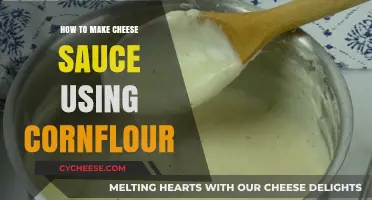 The Ultimate Cheesy Sauce with Cornflour