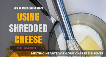 Shredded Cheese Sauce: Quick, Easy, and Delicious!
