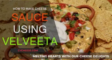 Velveeta Cheese Sauce: Quick, Easy, and Delicious