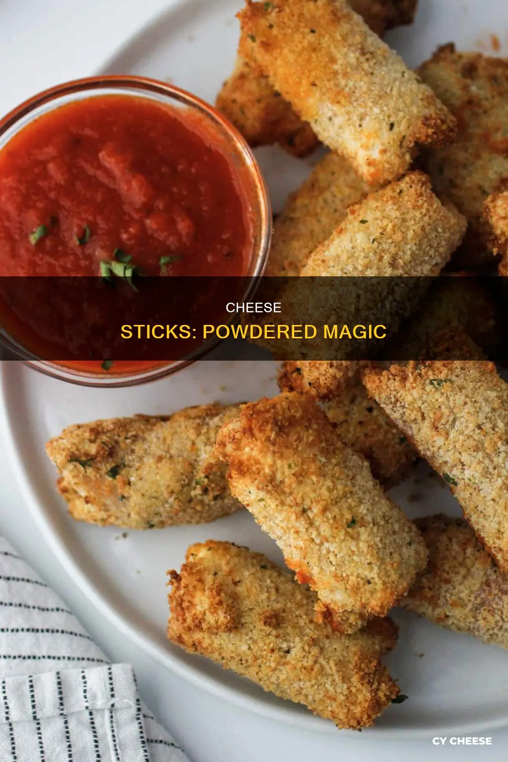 how to make cheese sticks using cheese powder