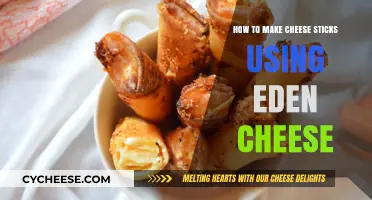 Delicious Cheese Sticks: Eden Cheese, Easy to Make!
