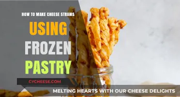 Easy Cheesy Straws: Frozen Pastry Magic