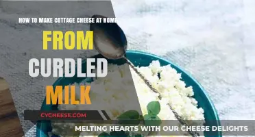Transform Curdled Milk into Creamy Cottage Cheese: A Simple Homemade Recipe