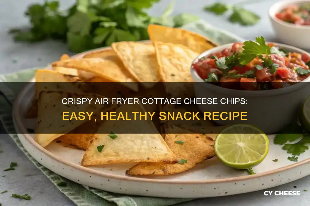 how to make cottage cheese chips in air fryer