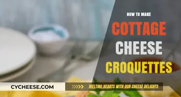 Crispy Cottage Cheese Croquettes: Easy Recipe for Cheesy Snack Delight