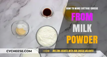 Easy Homemade Cottage Cheese Recipe Using Milk Powder