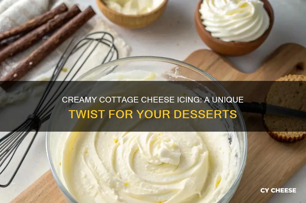 how to make cottage cheese icing