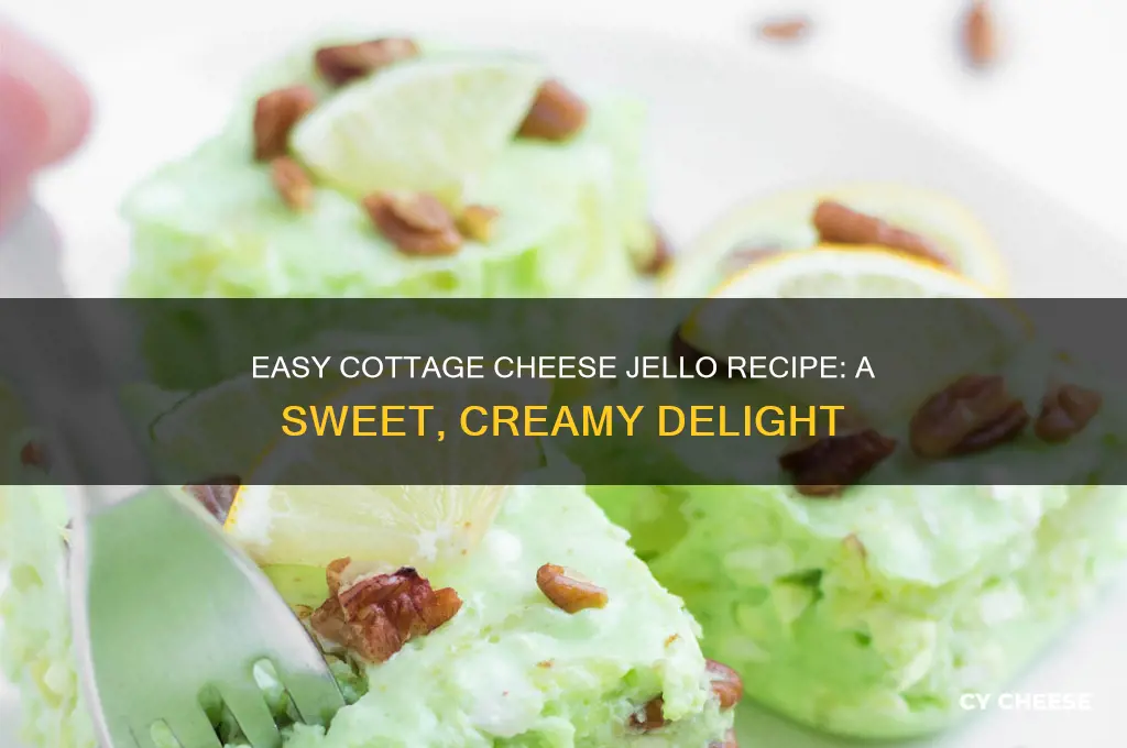 how to make cottage cheese jello