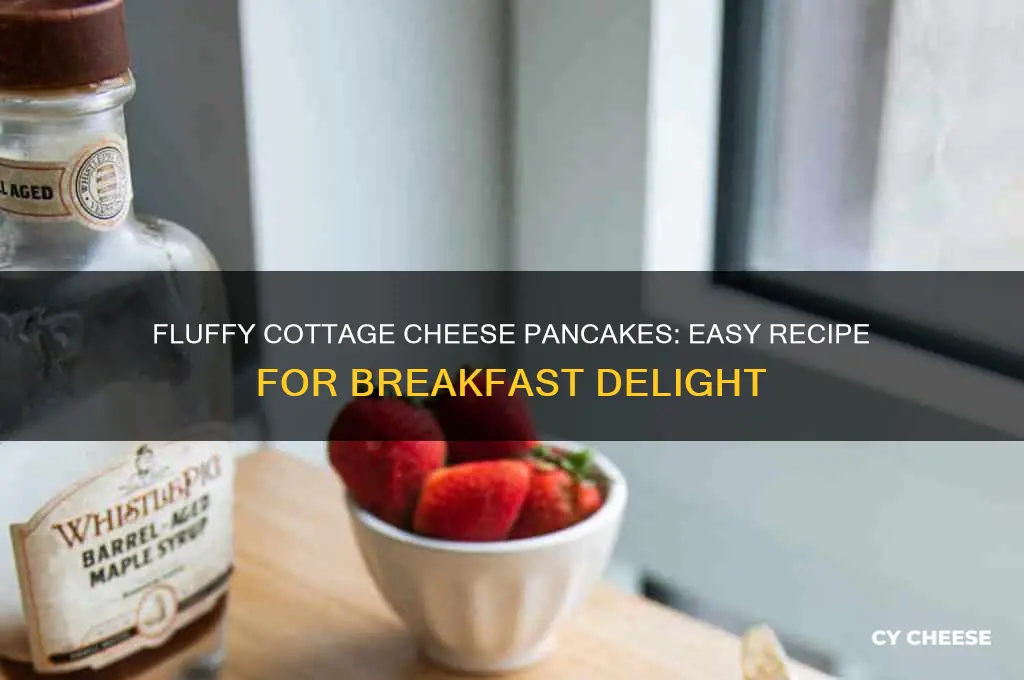 how to make cottage cheese pancakes