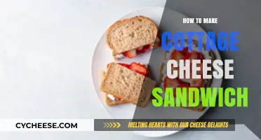Easy Cottage Cheese Sandwich Recipe: Quick, Healthy, and Delicious!