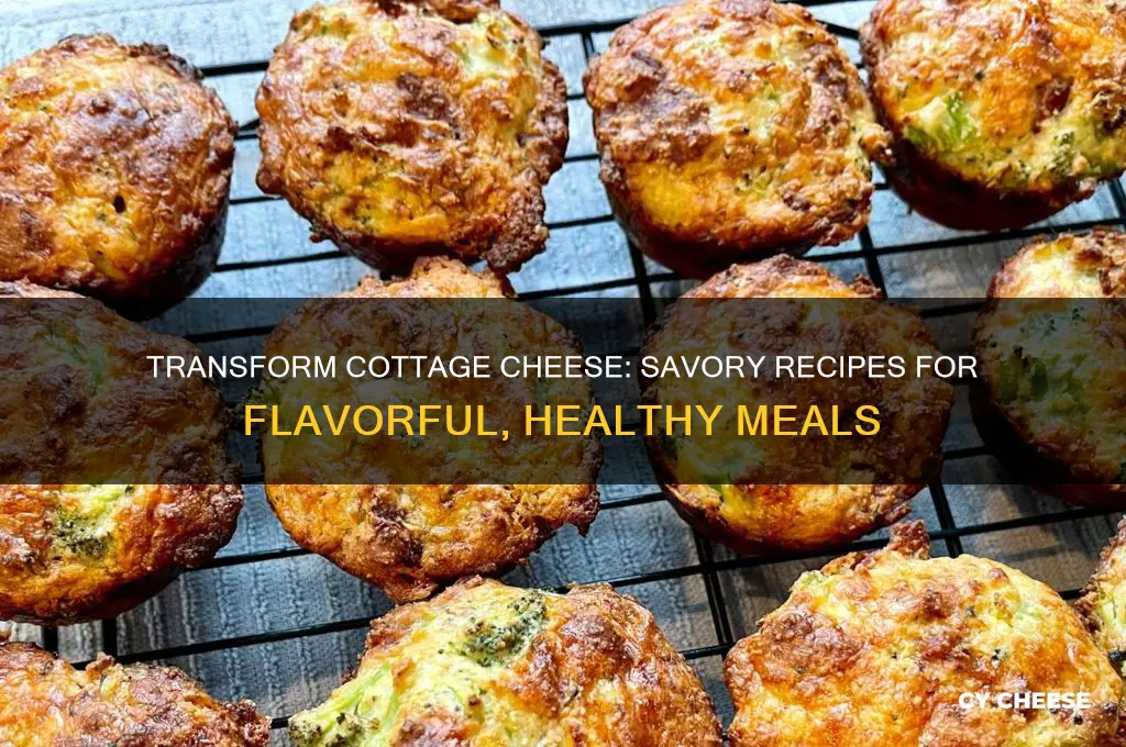 how to make cottage cheese savory