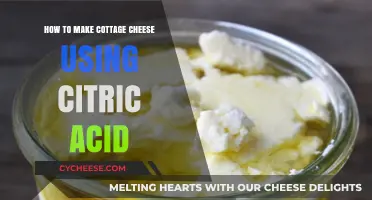 Easy Homemade Cottage Cheese Recipe Using Citric Acid