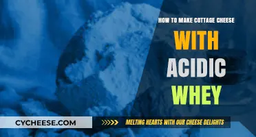 Crafting Cottage Cheese: Using Acidic Whey for Creamy Homemade Goodness