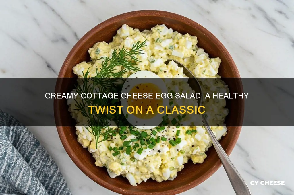 how to make egg salad with cottage cheese