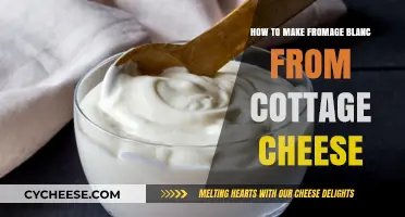 Transform Cottage Cheese into Creamy Fromage Blanc: A Simple Recipe