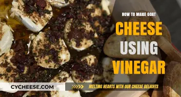 Goat Cheese Making: Vinegar's Role Explained