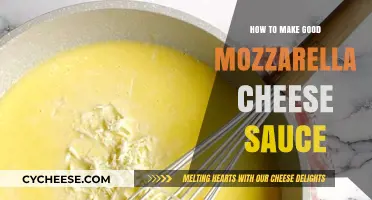 Crafting the Ultimate Mozzarella Cheese Sauce