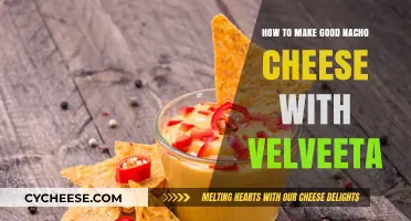 Velveeta's Ultimate Nacho Cheese: A Quick, Easy Delight