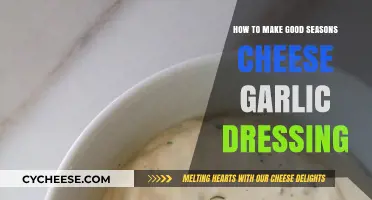 Cheese Garlic Dressing: A Simple, Savory Recipe