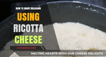 Quick Kalakand: Ricotta Cheese Delights