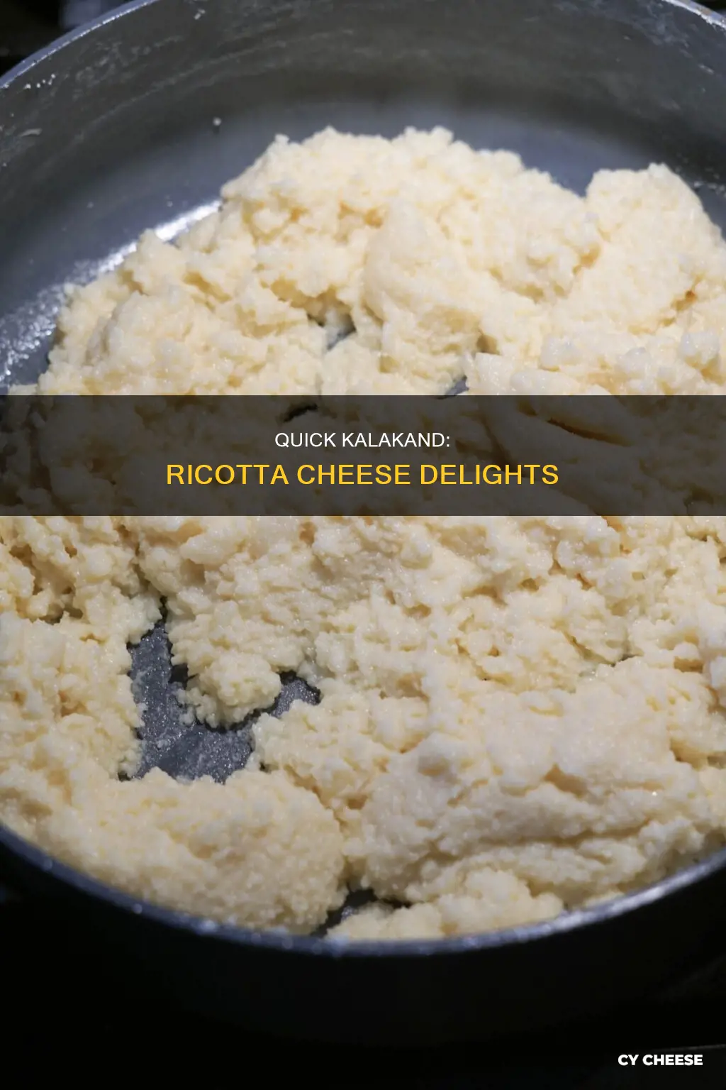 how to make kalakand using ricotta cheese