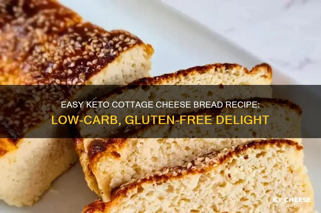 how to make keto cottage cheese bread