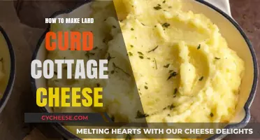 Crafting Creamy Lard Curd Cottage Cheese: A Simple Homemade Recipe