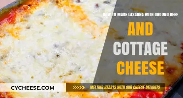 Easy Ground Beef & Cottage Cheese Lasagna Recipe: Step-by-Step Guide