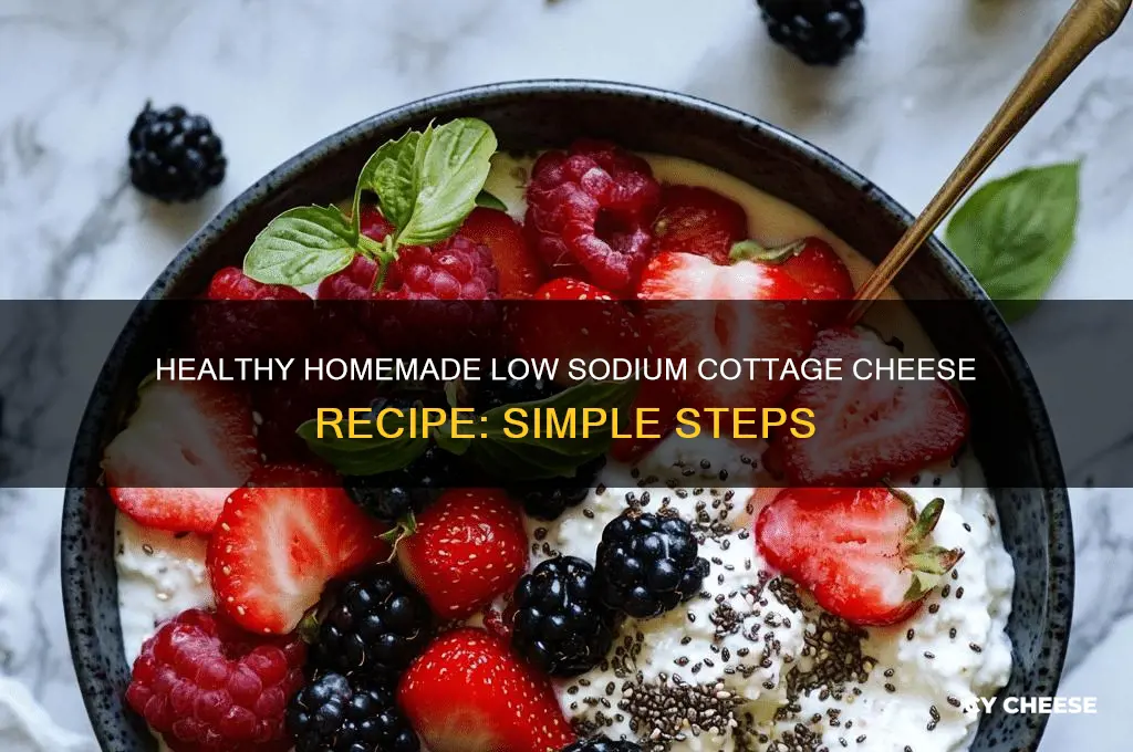how to make low sodium cottage cheese