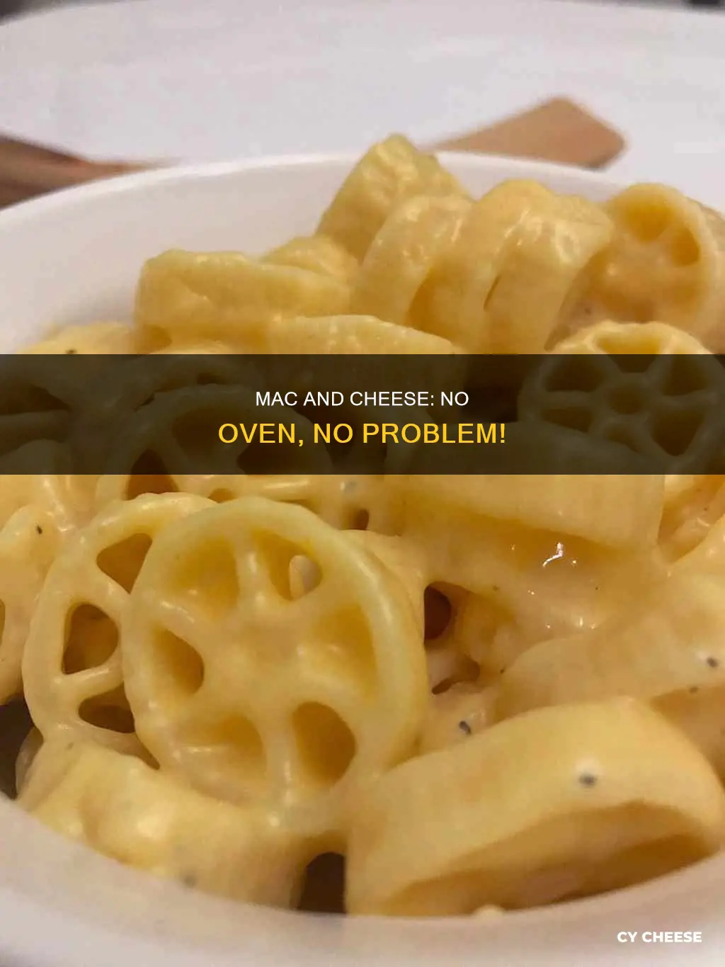 how to make macaroni and cheese without using an oven