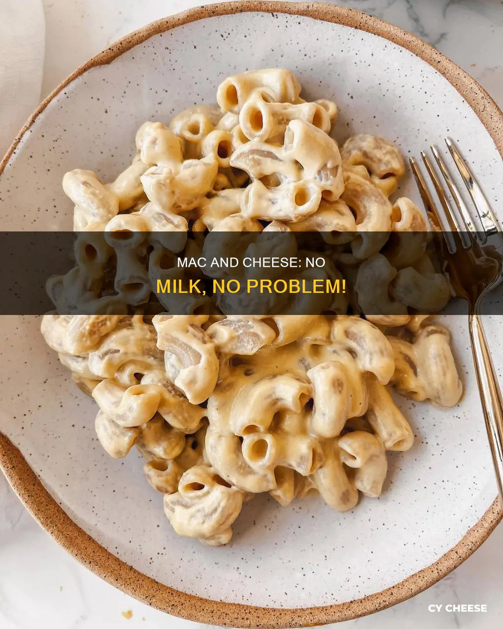 how to make macaroni and cheese without using milk