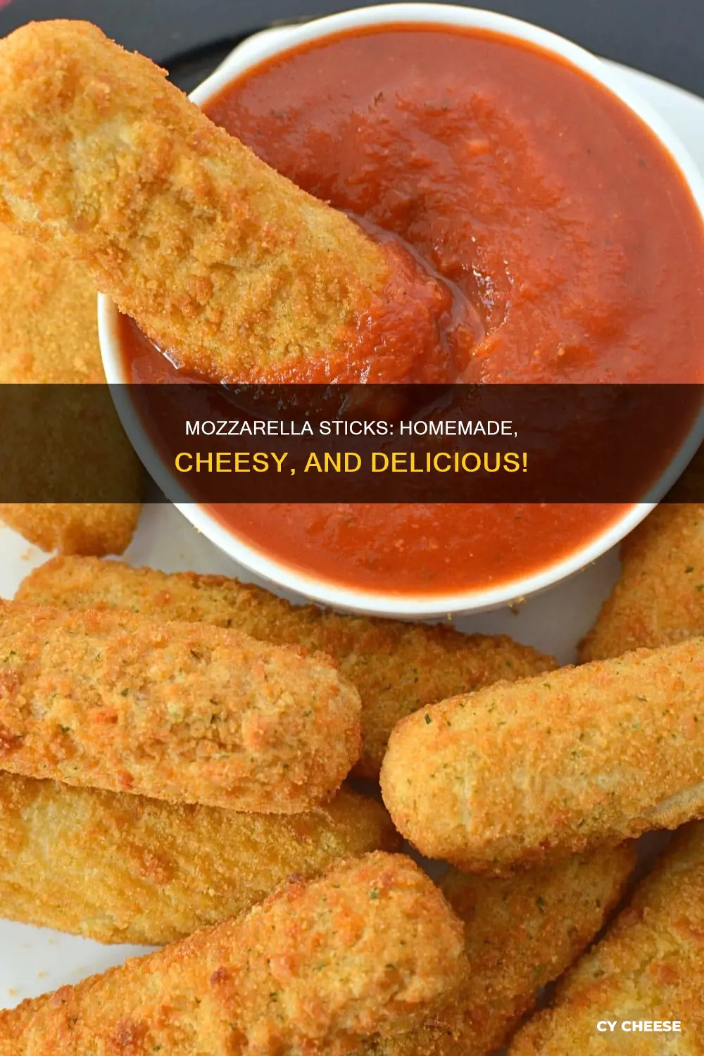 how to make mozzarella sticks using cheese sticks